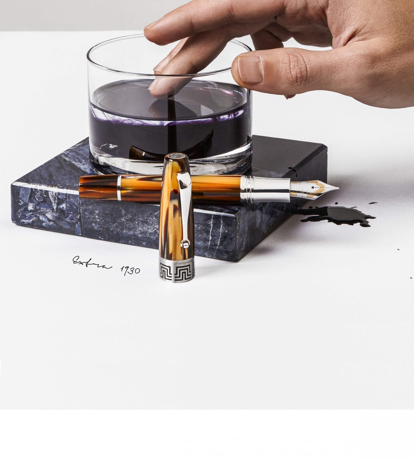 Extra 1930 Turtle Brown Fountain Pen