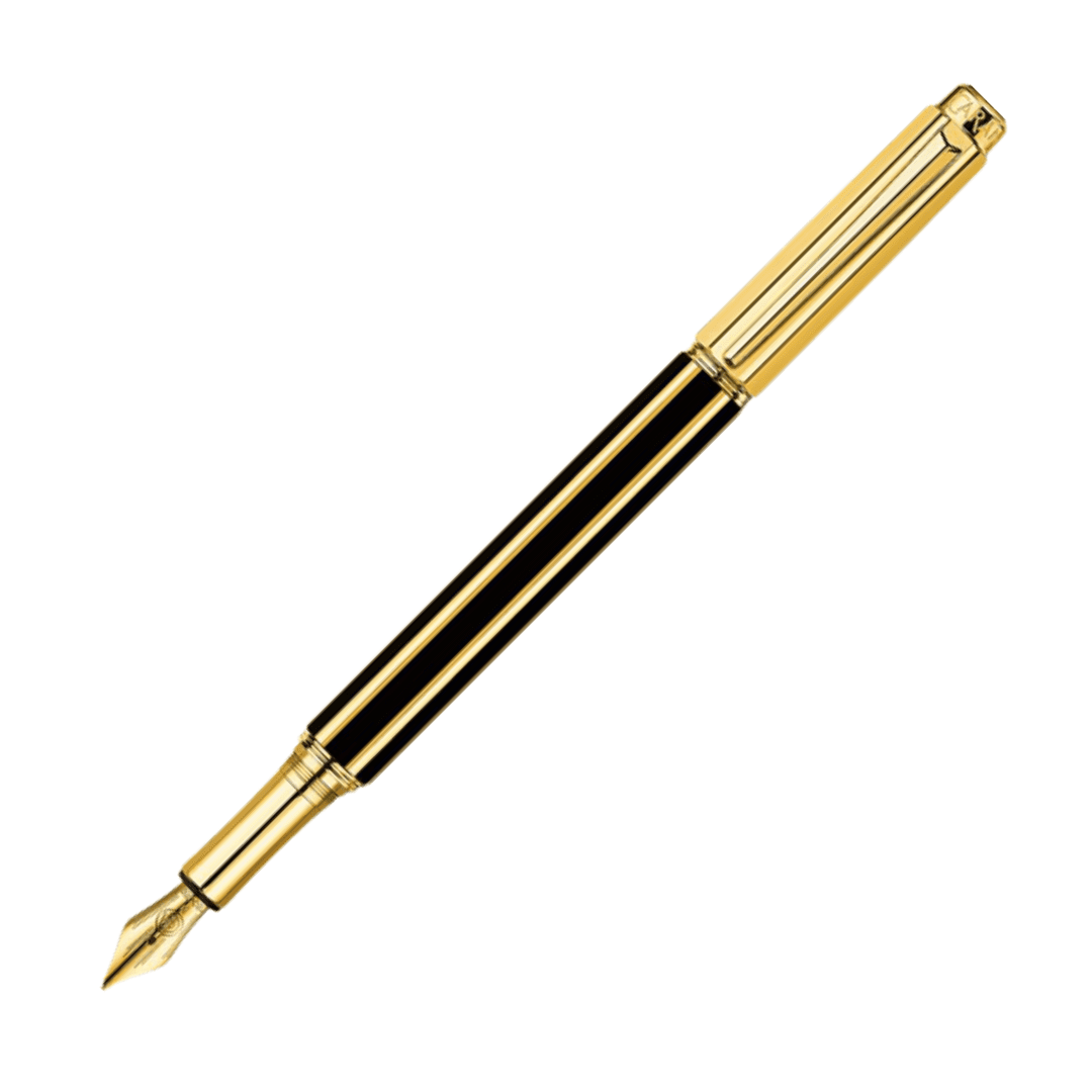 Varius China Black Gold-Plated Fountain Pen