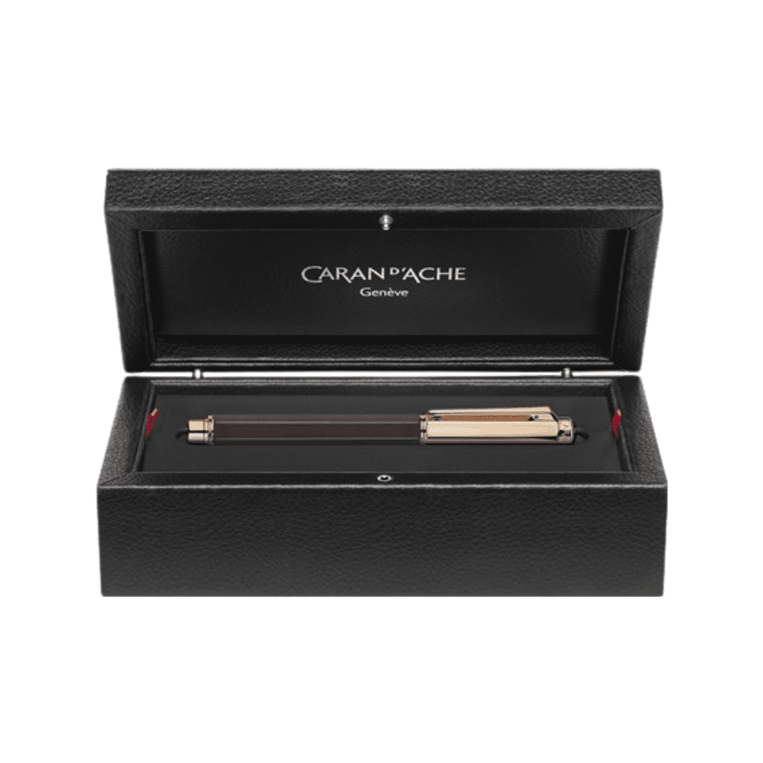 Varius Ebony Rose Gold Plated Fountain Pen