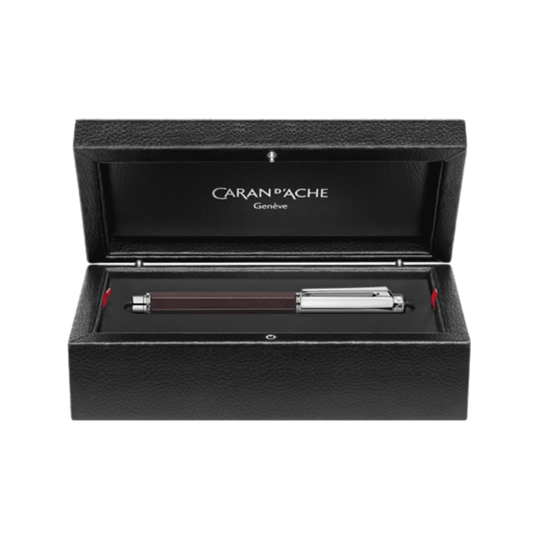 Varius Ebony Rhodium-Coated Fountain Pen