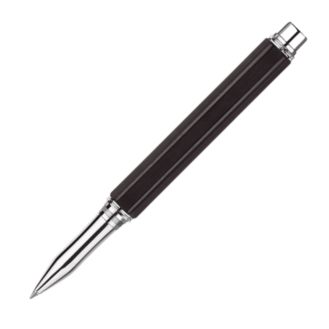 Varius Ebony Rhodium-Coated Rollerball