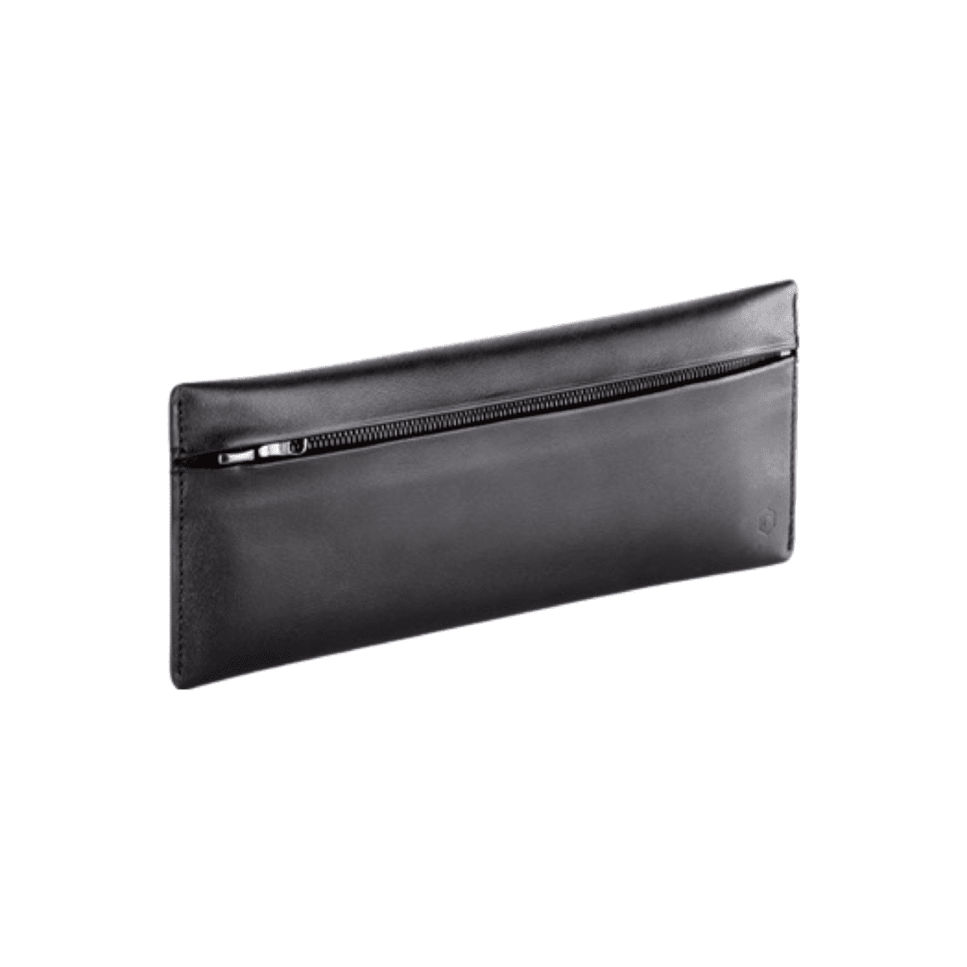 Zipped Black Case for 1 Pen