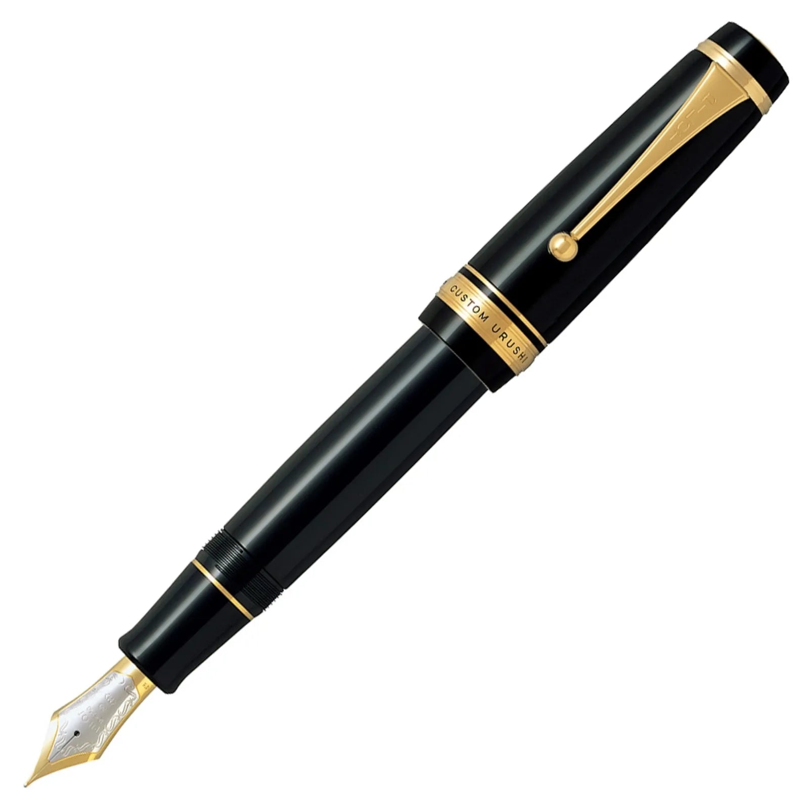 Custom Urushi Black Special Edition Fountain Pen
