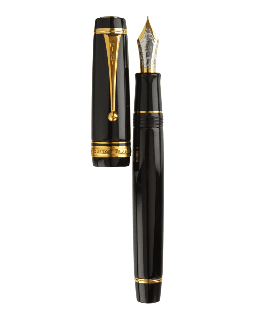 Custom Urushi Black Special Edition Fountain Pen