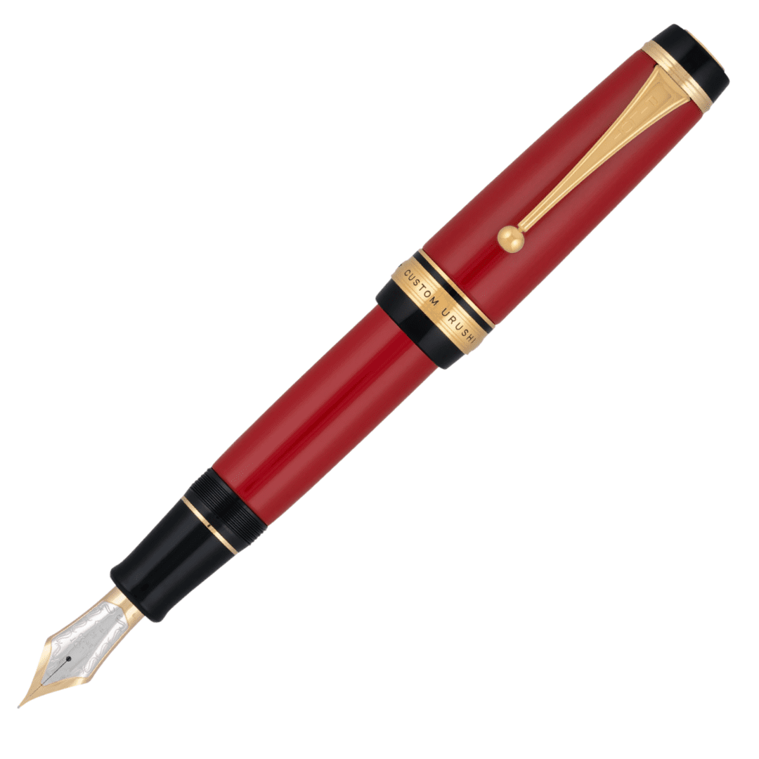PILOT Custom Urushi Vermillion Fountain Pen