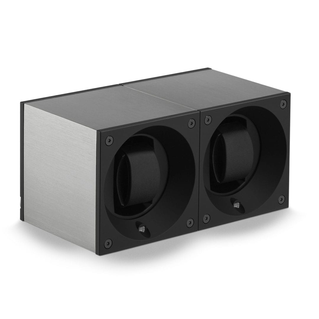 SWISS KUBIK Masterbox Duo Brushed Aluminum
