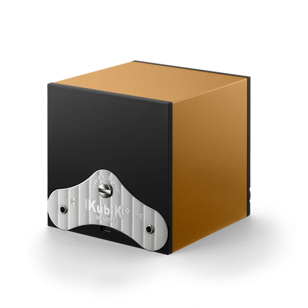 SWISS KUBIK Masterbox Aluminum Gold Watch Winder