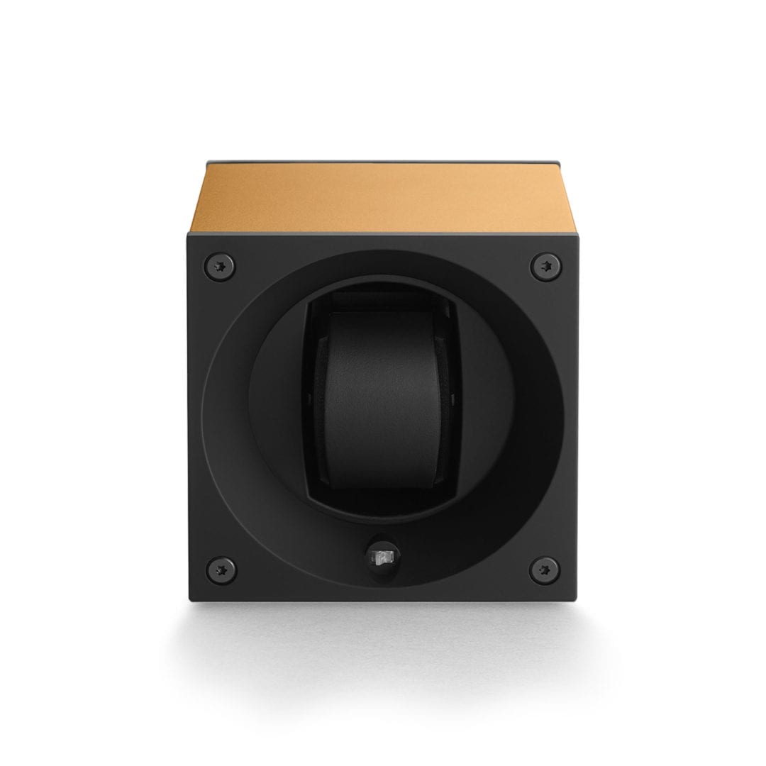 SWISS KUBIK Masterbox Aluminum Gold Watch Winder