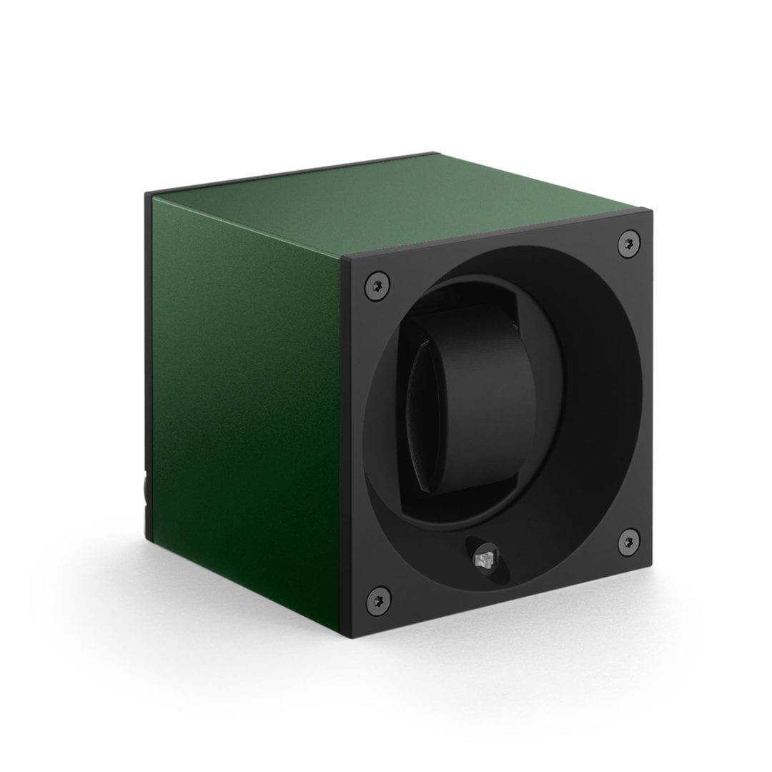 SWISS KUBIK Masterbox Aluminum Dark Green Watch Winder