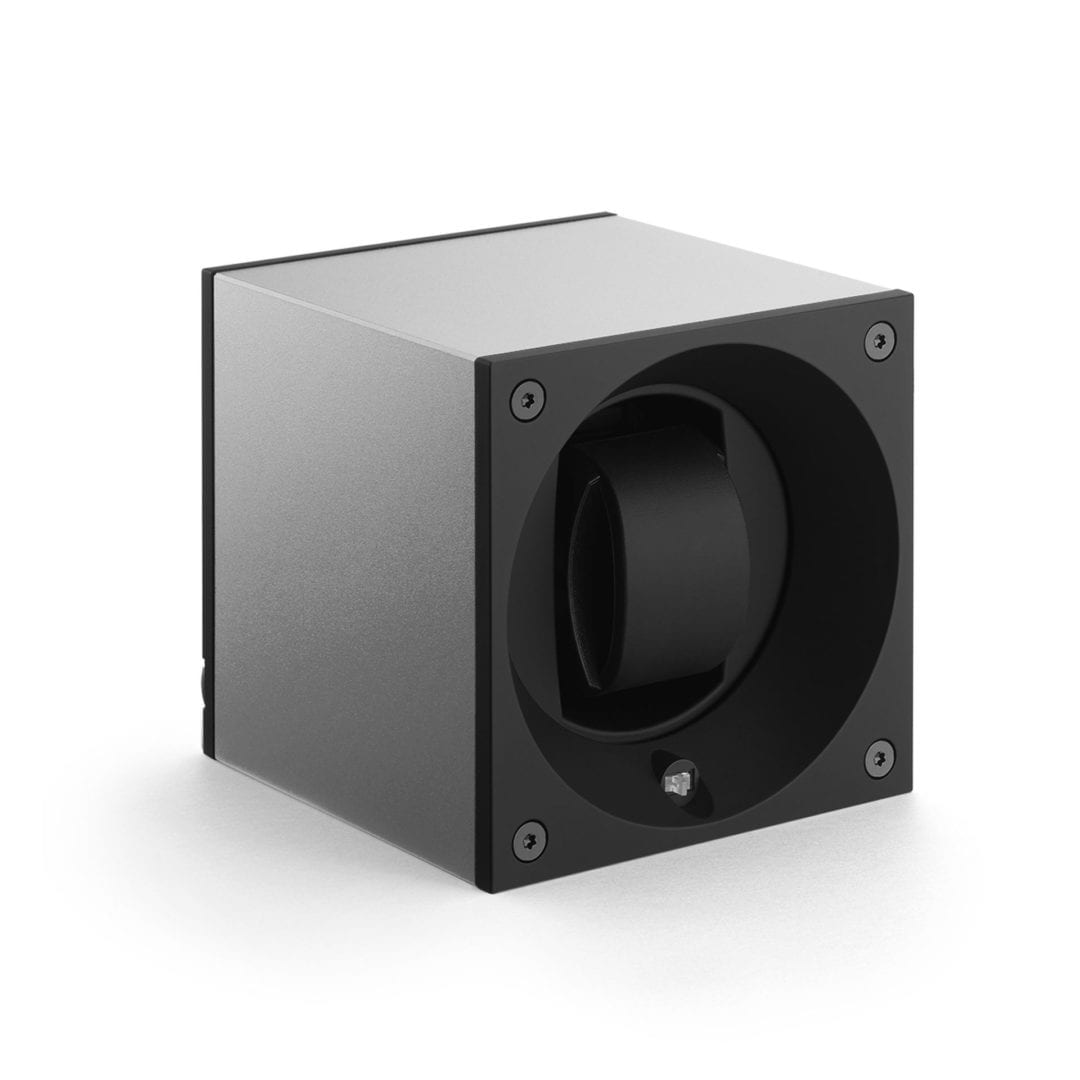 SWISS KUBIK Masterbox Aluminium Grey Watch Winder