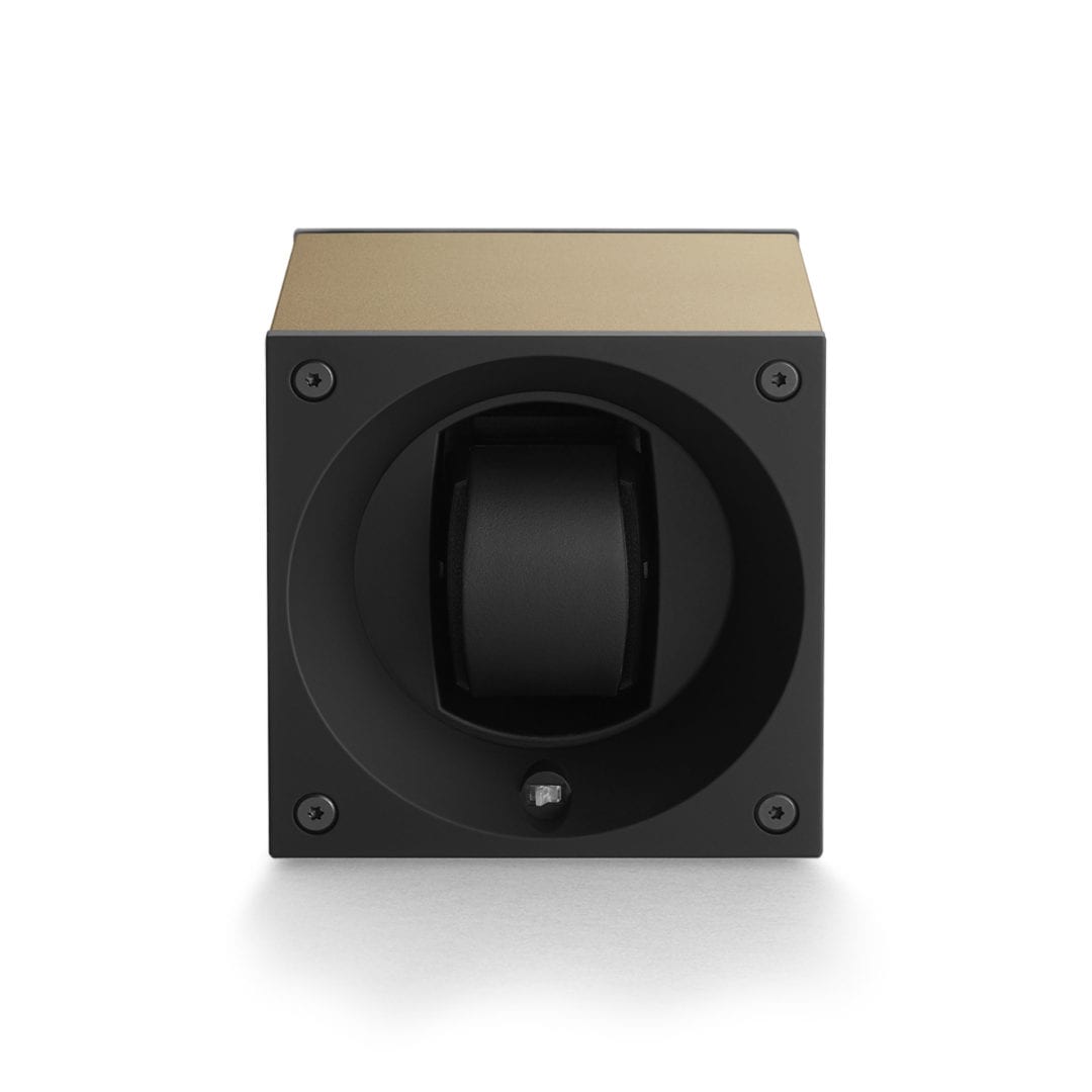 SWISS KUBIK Masterbox Aluminium Taupe Watch Winder