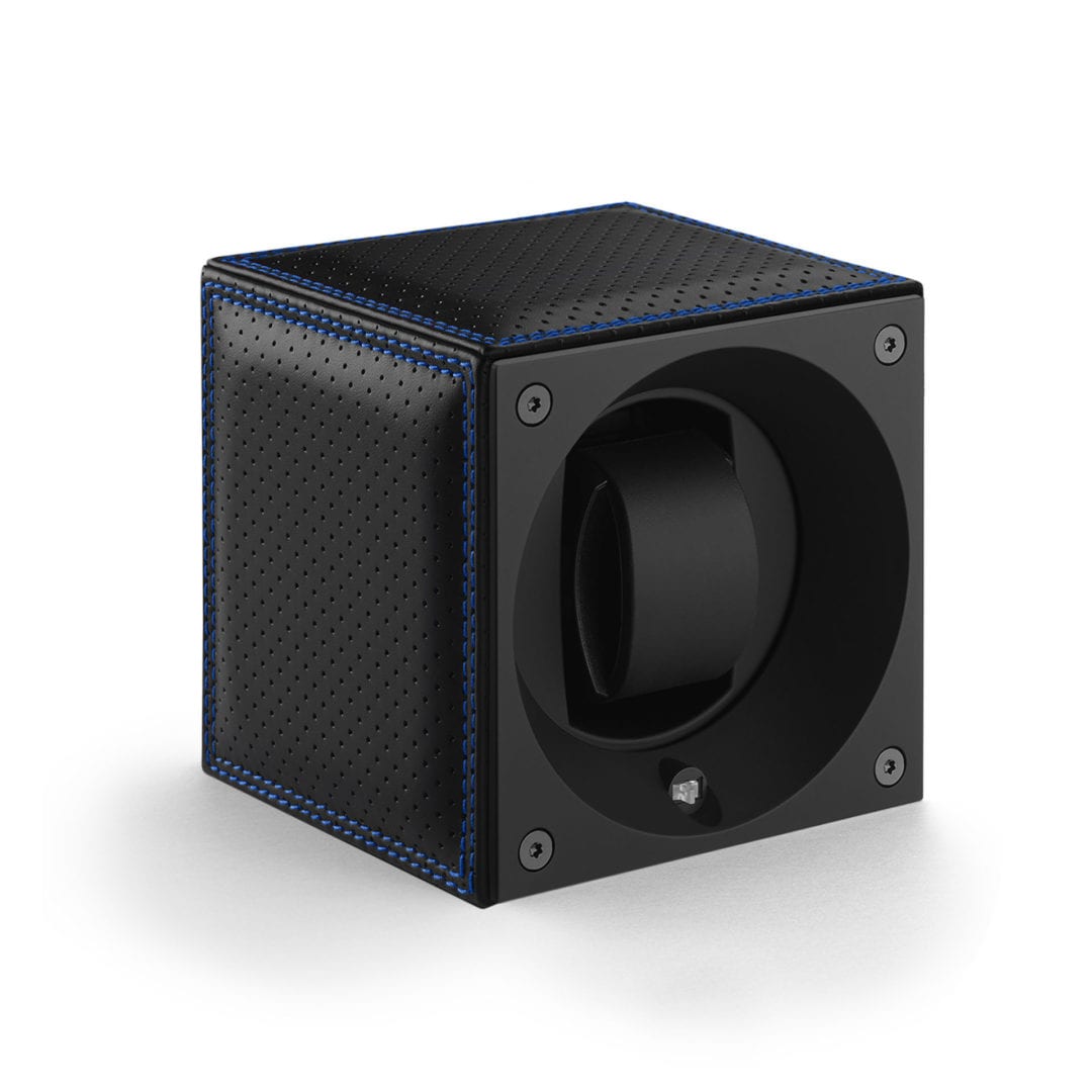 SWISS KUBIK Masterbox RC Blue Watch Winder