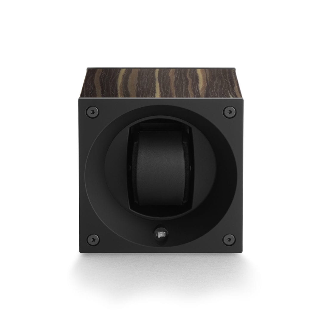 SWISS KUBIK Masterbox Shiny Grey Ash Watch Winder