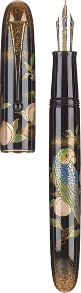 Yukari Royale Parrot with Peaches Fountain Pen