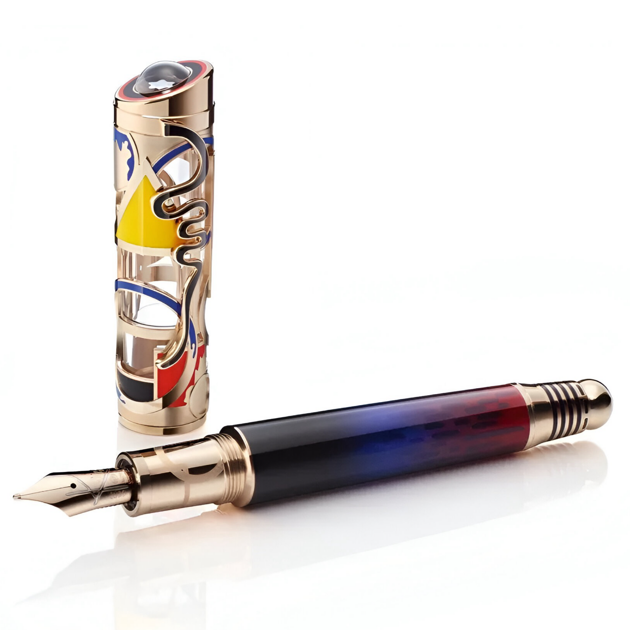【超希少】Mont Blanc モンブラン　カフス　羽ペン　#33 マイスターシュテュック カフリンクス - Montblanc® JP