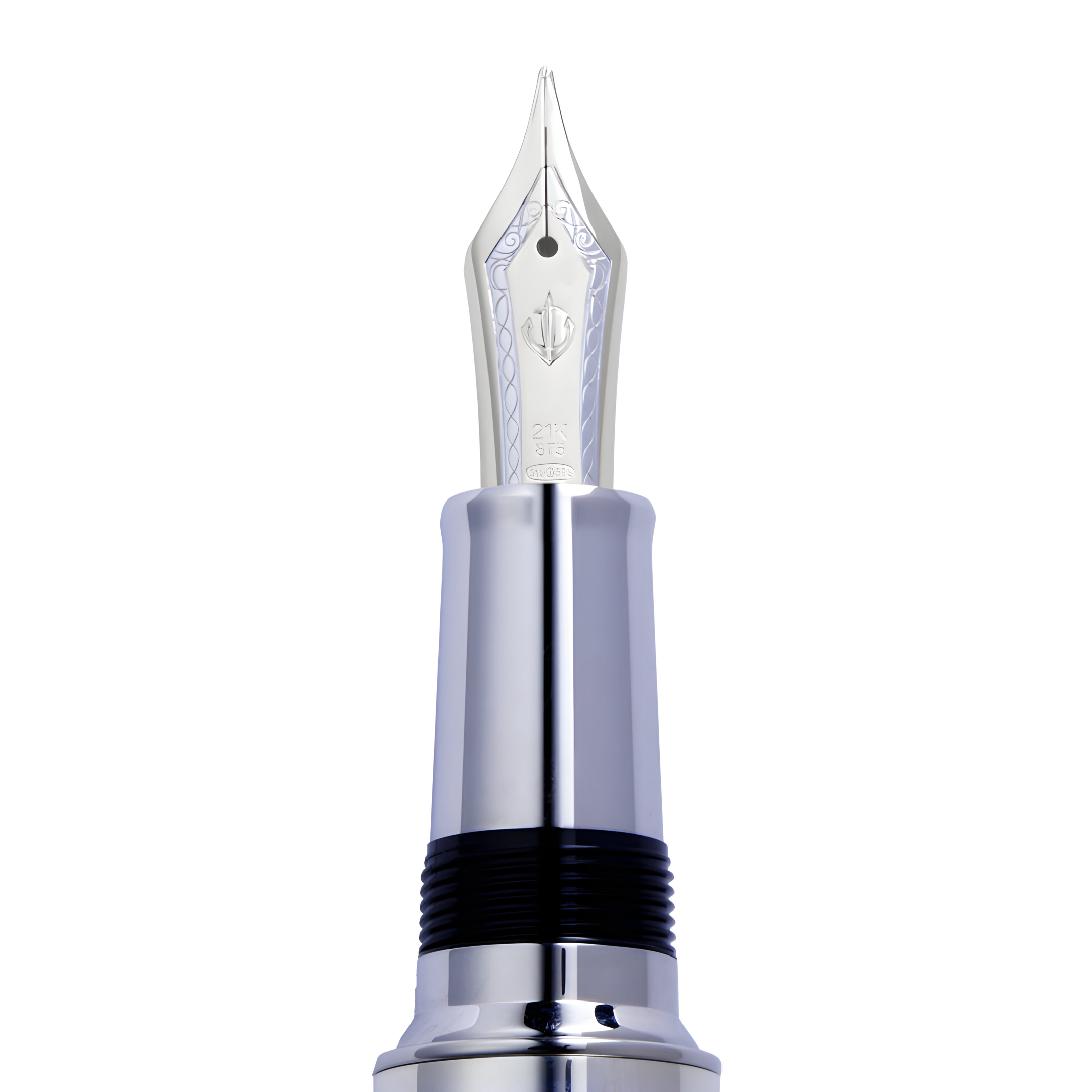 Sakata Kyugoro 140th Anniversary Commemorative Edo Metal Sculpture Fountain Pen "Choju-giga"