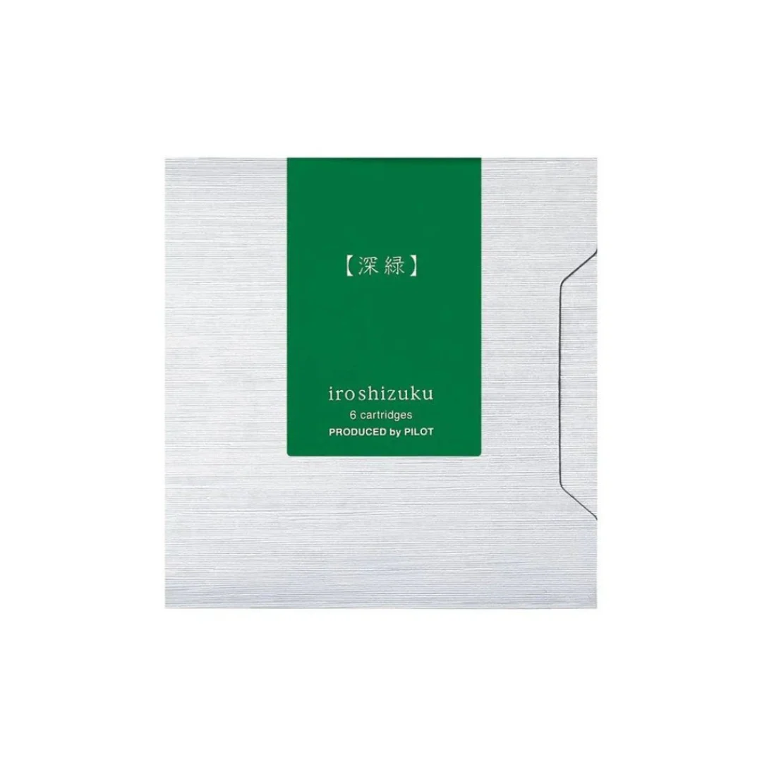 Iroshizuku Ink Cartridge Shin-Ryoku, 6pcs