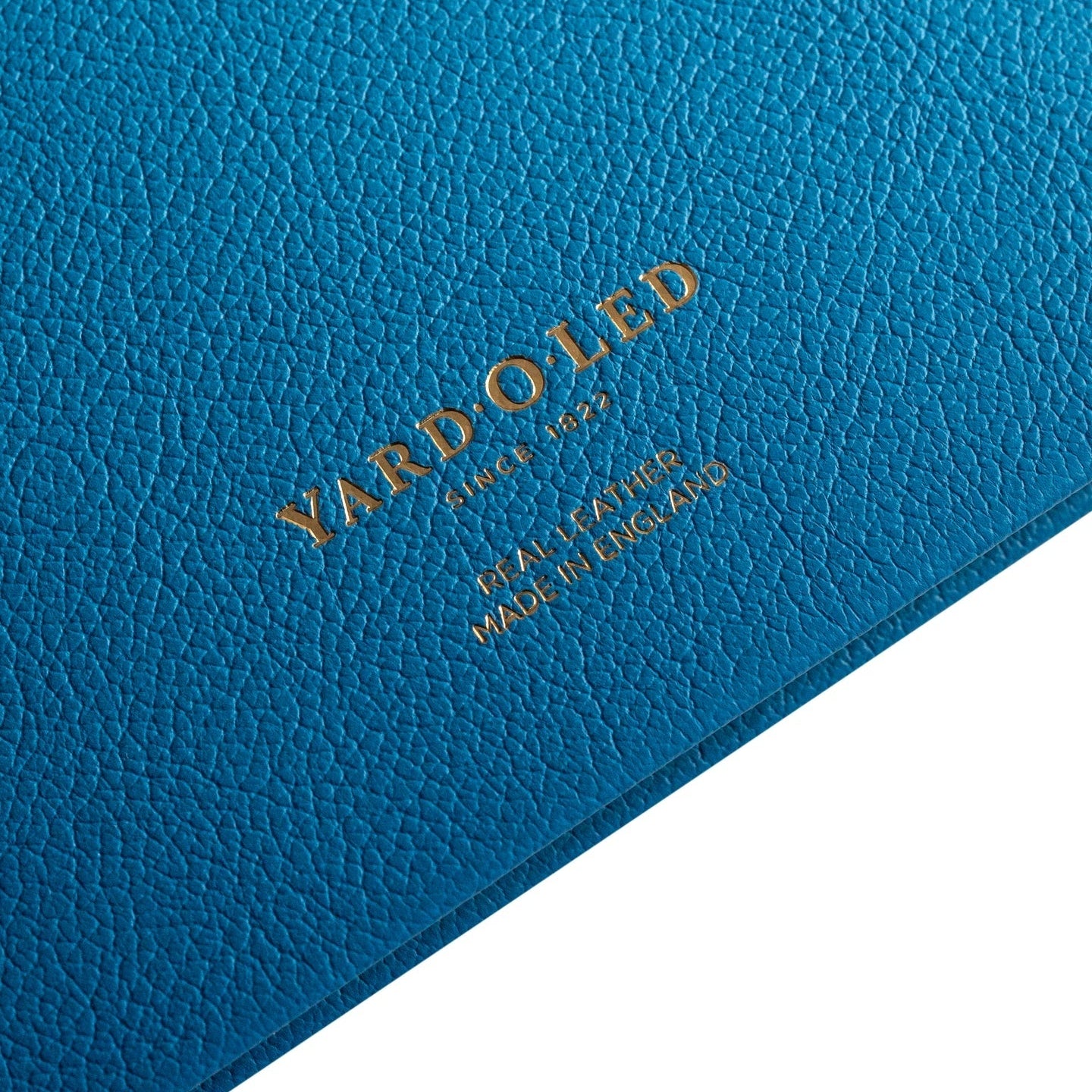 Sampson A5 Luxury Leather Capri Blue Notebook