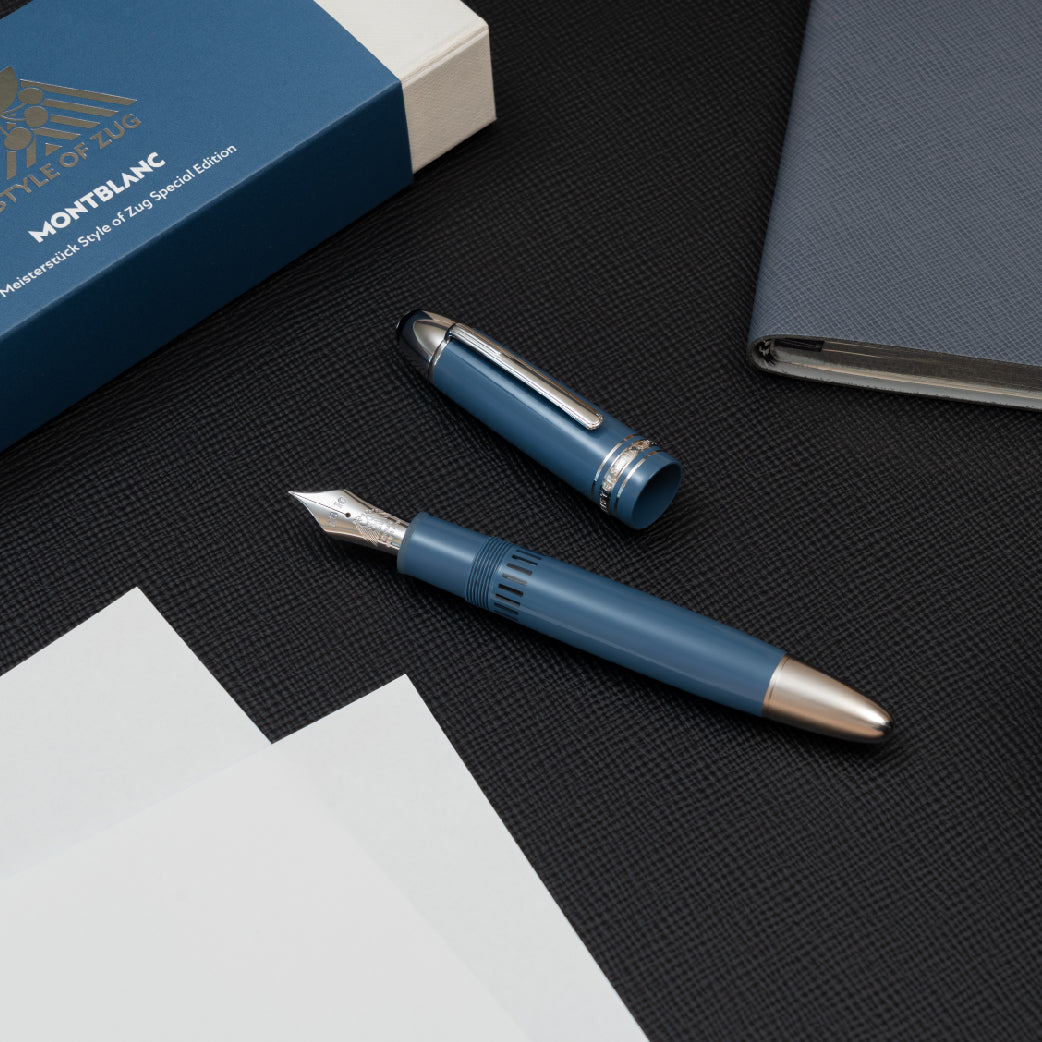MONTBLANC_Meisterstück 149 Style of Zug Limited Edition Fountain Pen_Lifestyle Open Pen Picture