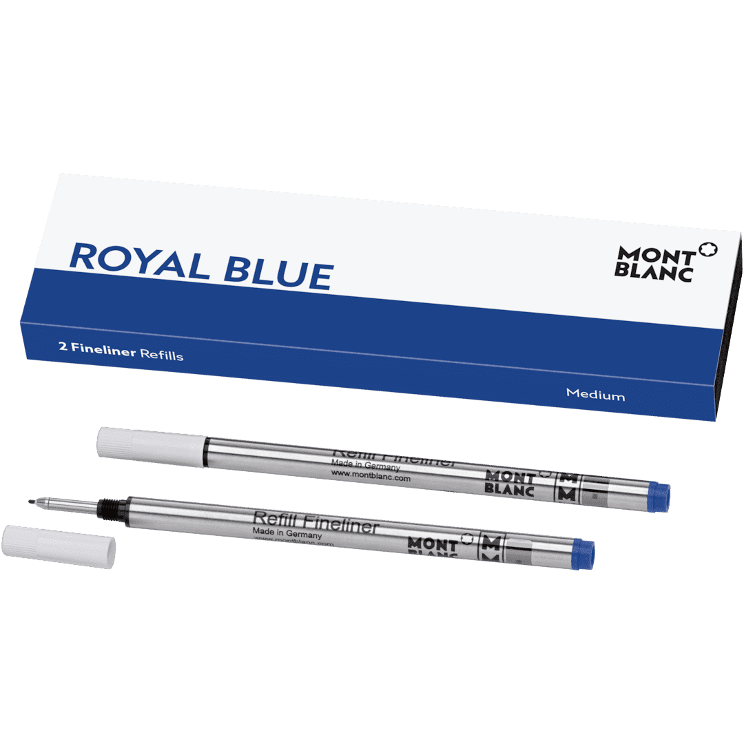 2 Fineliner Refills Royal Blue