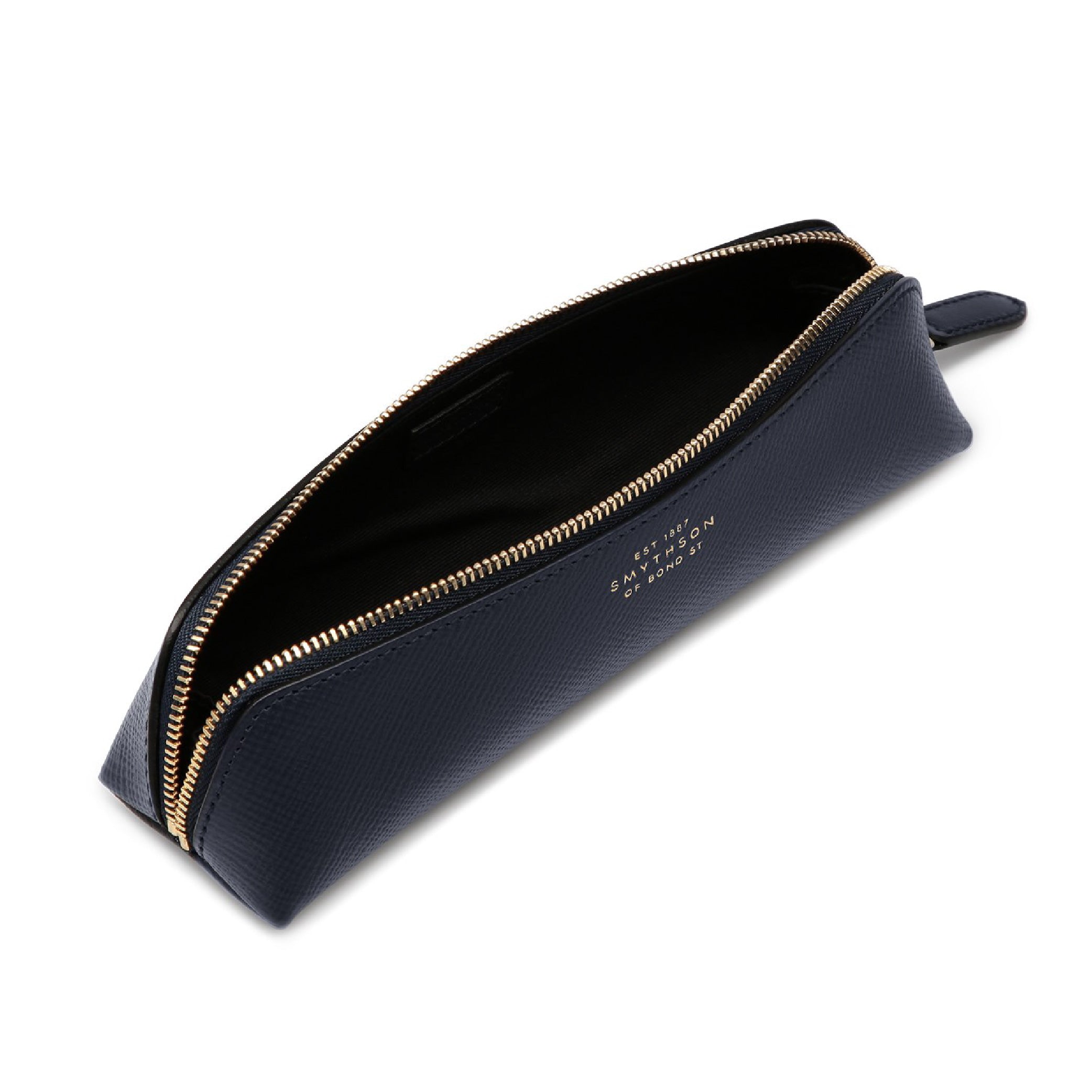 Pencil Case in Navy Panama