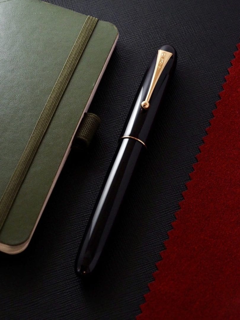 Yukari Royale No. 20 Black Urushi Fountain Pen