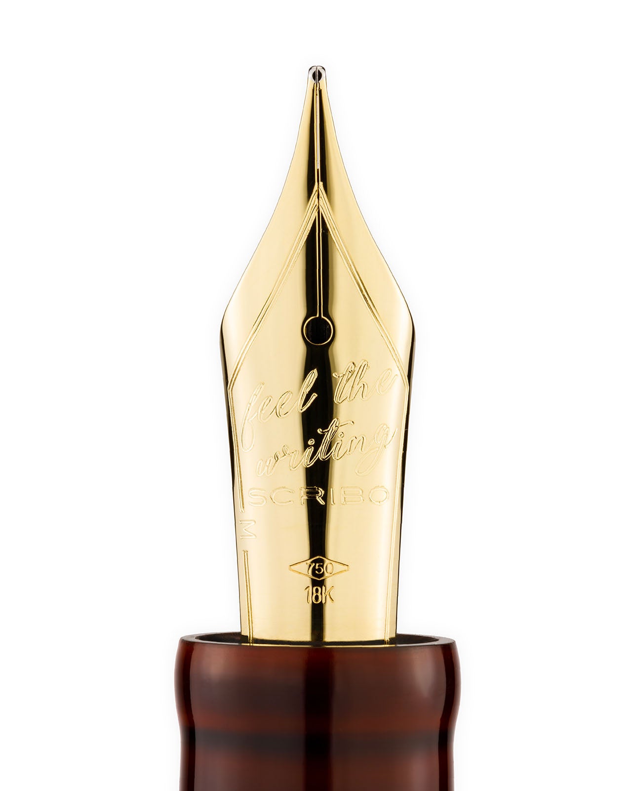 Piuma Hane Tamenuri Yellow Gold Limited Edition Fountain Pen