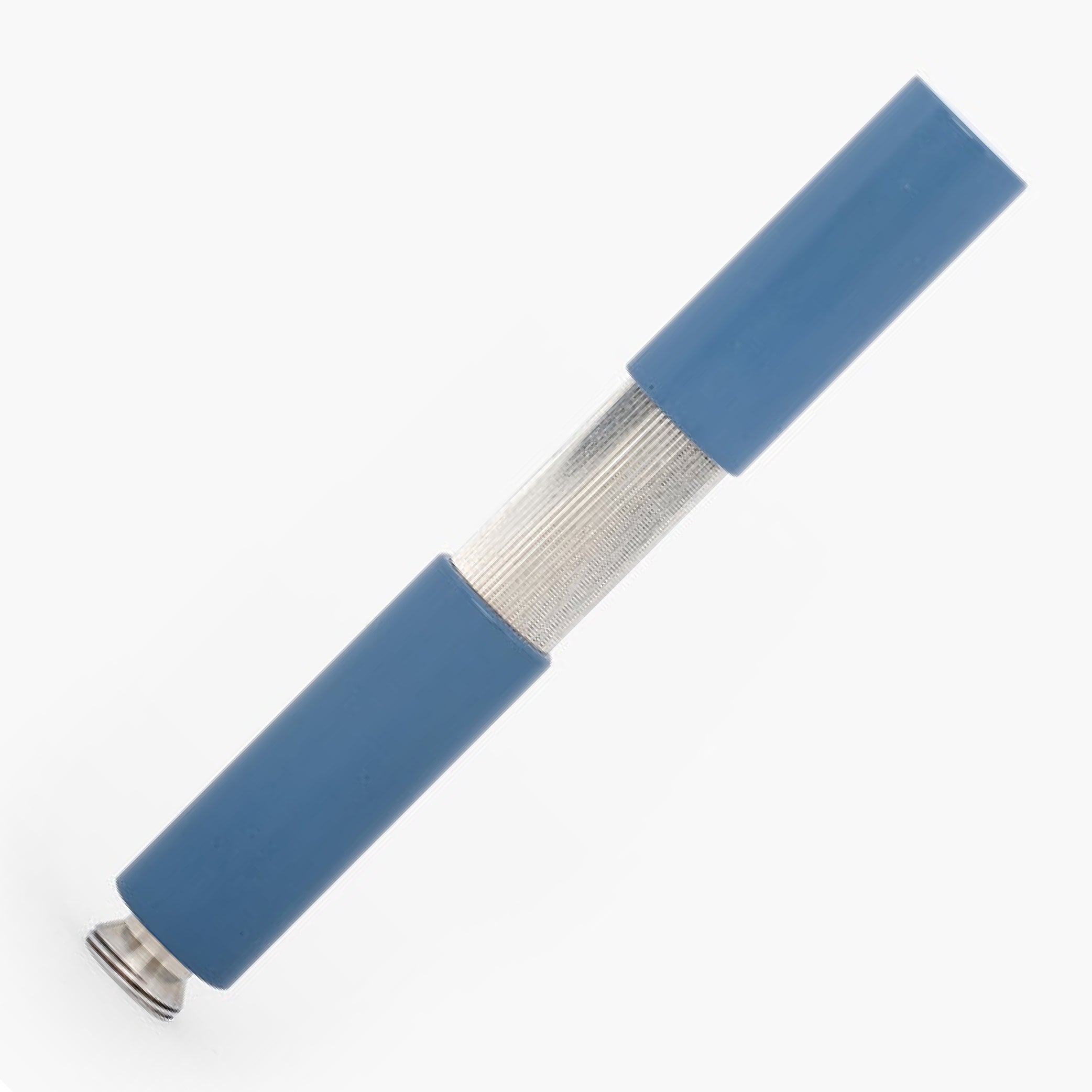 Pocketmaster Silver 935 & Ebonite "Grey Blue" Limited Edition Fountain Pen