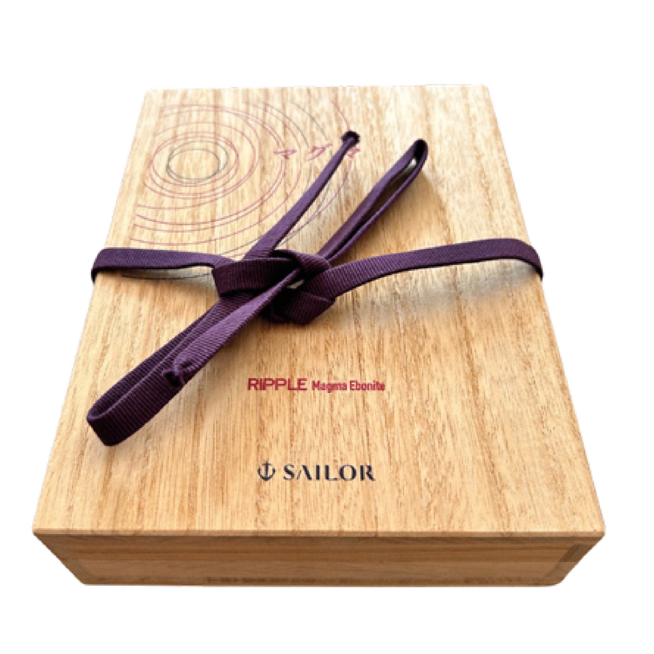 King of Pen Ripple Magma Ebonite Limited Edition Fountain Pen