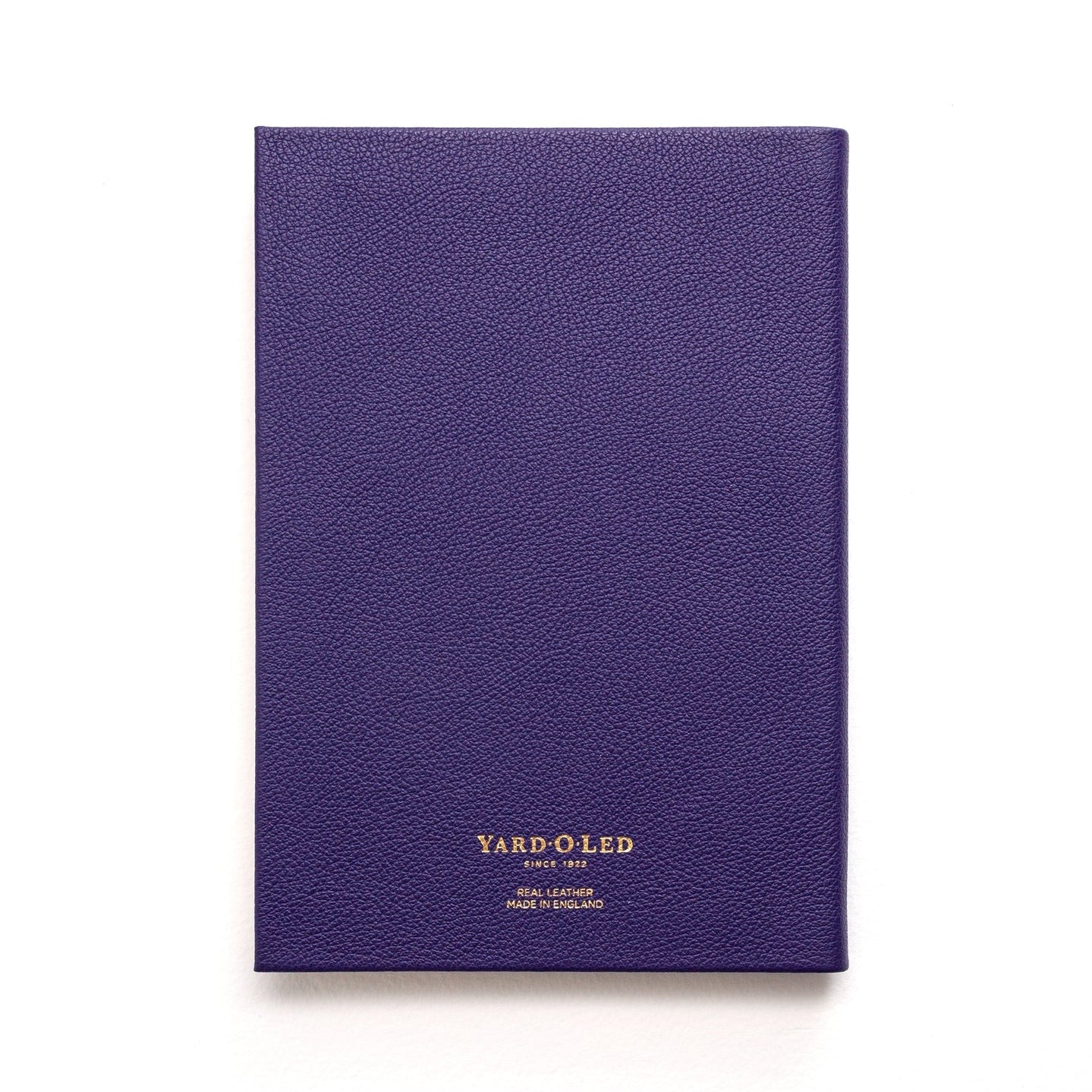 Sampson A5 Luxury Leather Purple Notebook