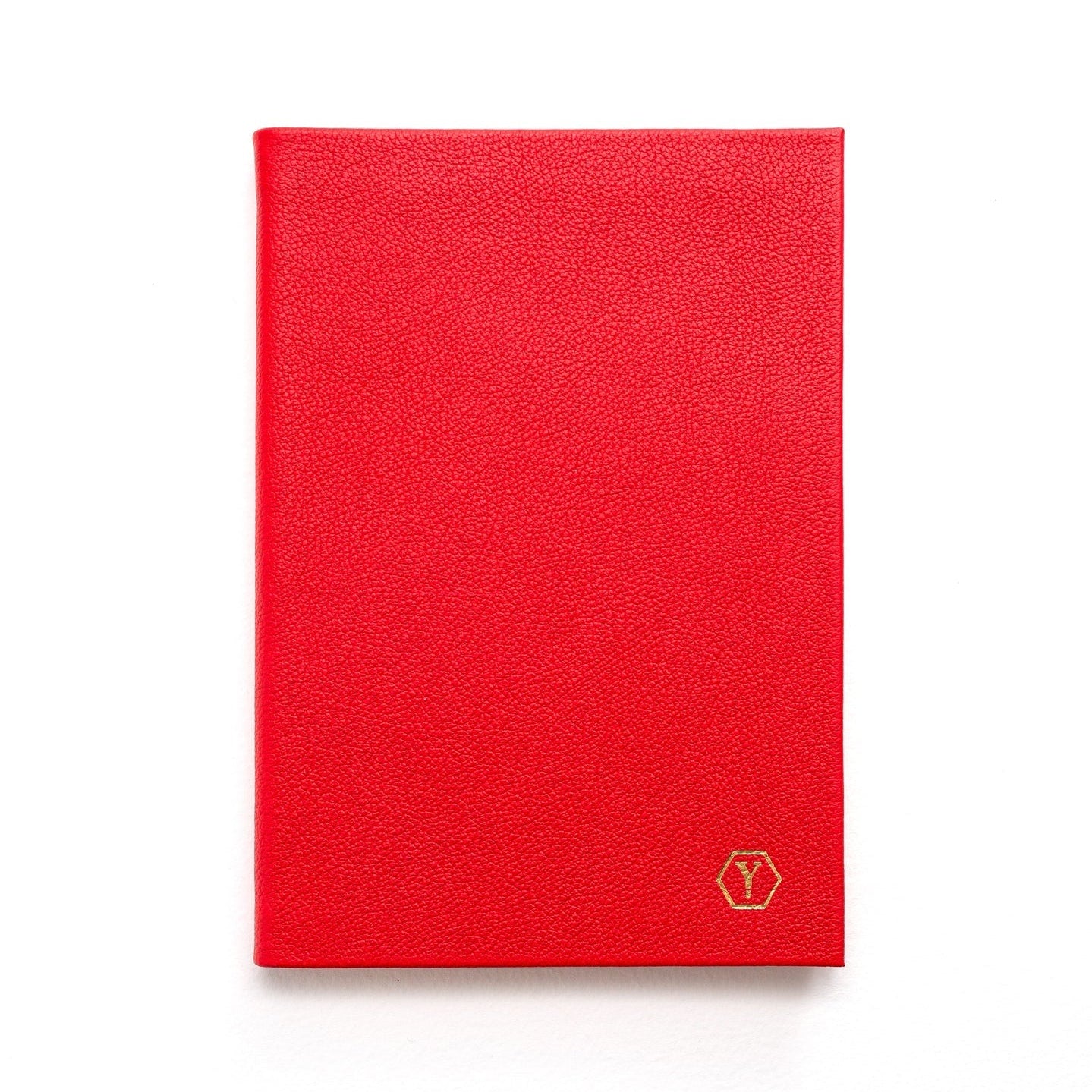 Sampson A5 Luxury Leather Red Notebook
