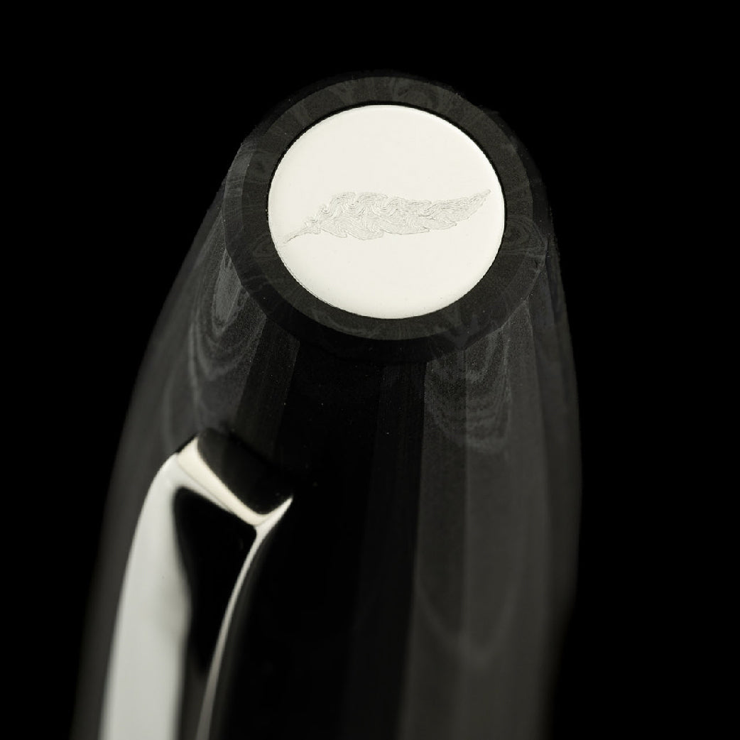 SCRIBO_Flow Dimensione Limited Edition Fountain Pen_Cap Top Detail