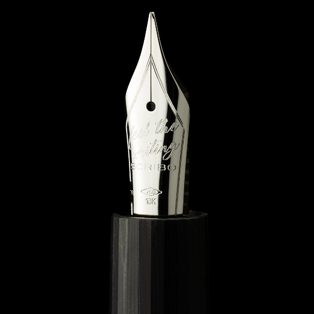 SCRIBO_Flow Dimensione Limited Edition Fountain Pen_Nib Detail