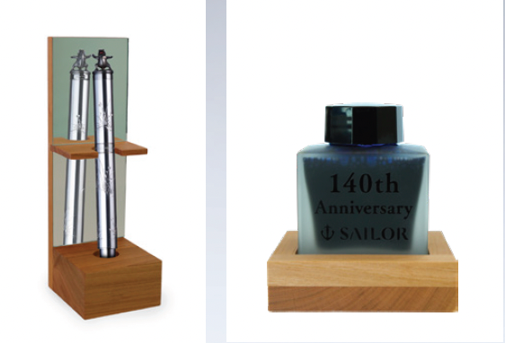 Sakata Kyugoro 140th Anniversary Commemorative Edo Metal Sculpture Fountain Pen "Choju-giga"