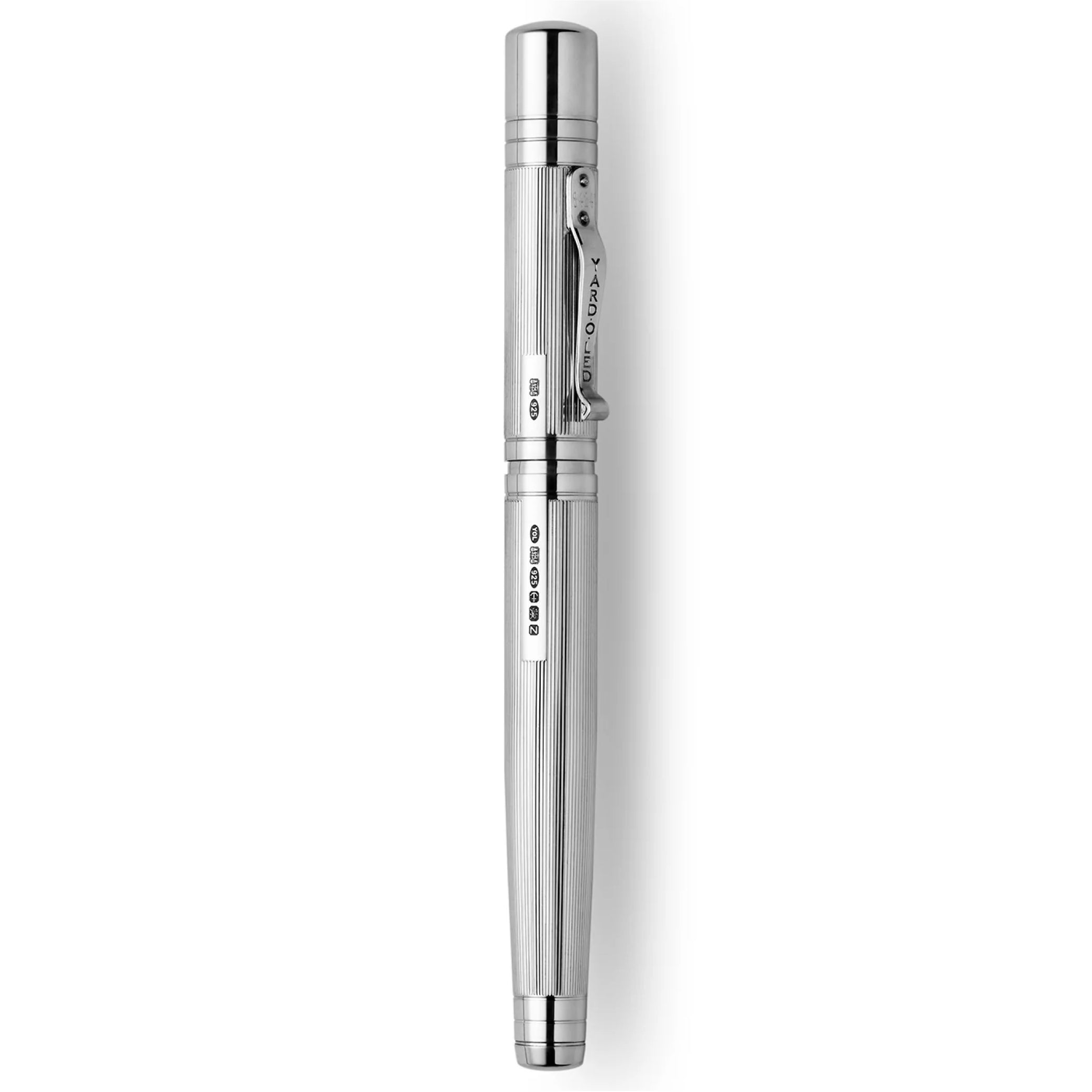 The Pinstripe 72 Sterling Silver Grand Fountain Pen