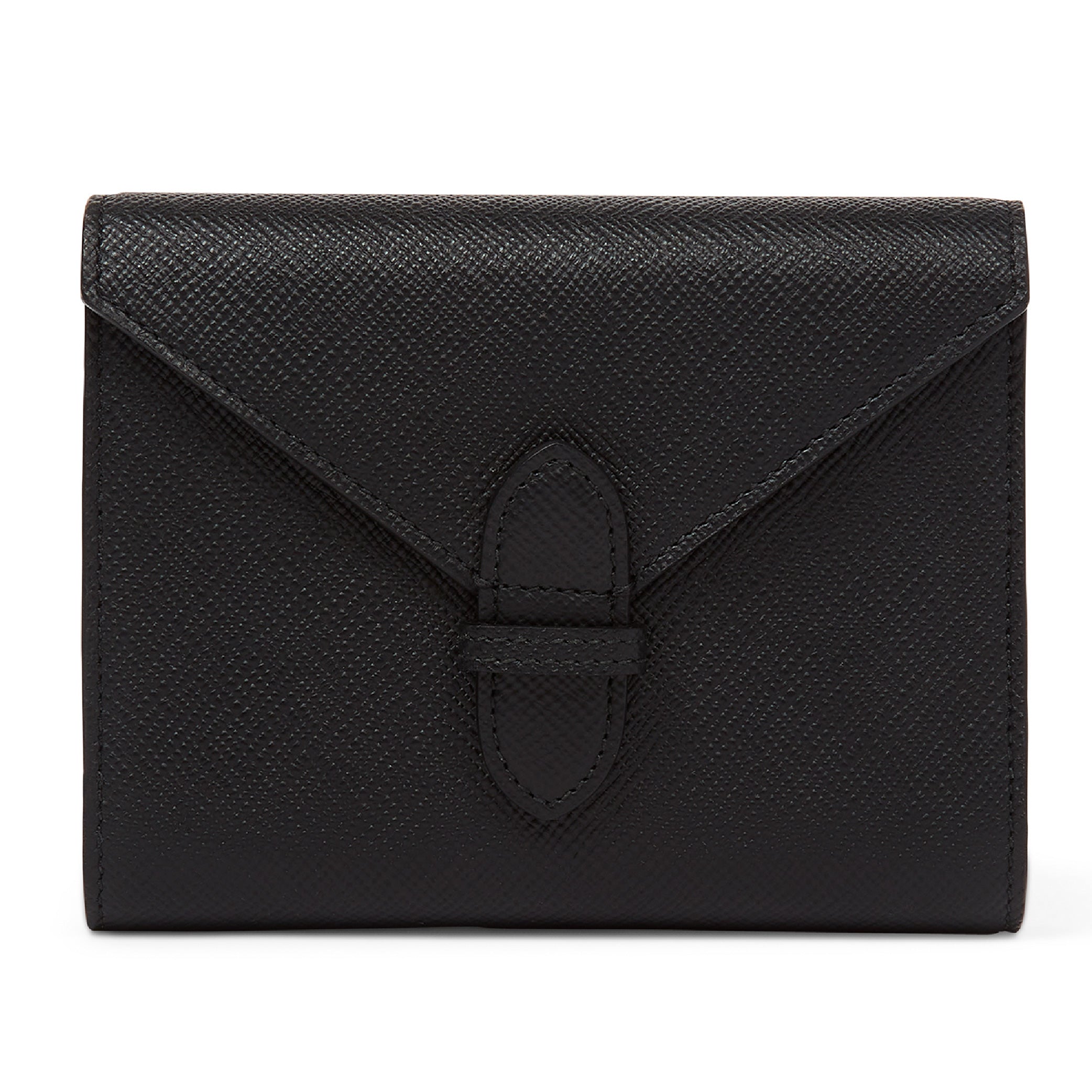 Double Playing Cards Case in Black Panama