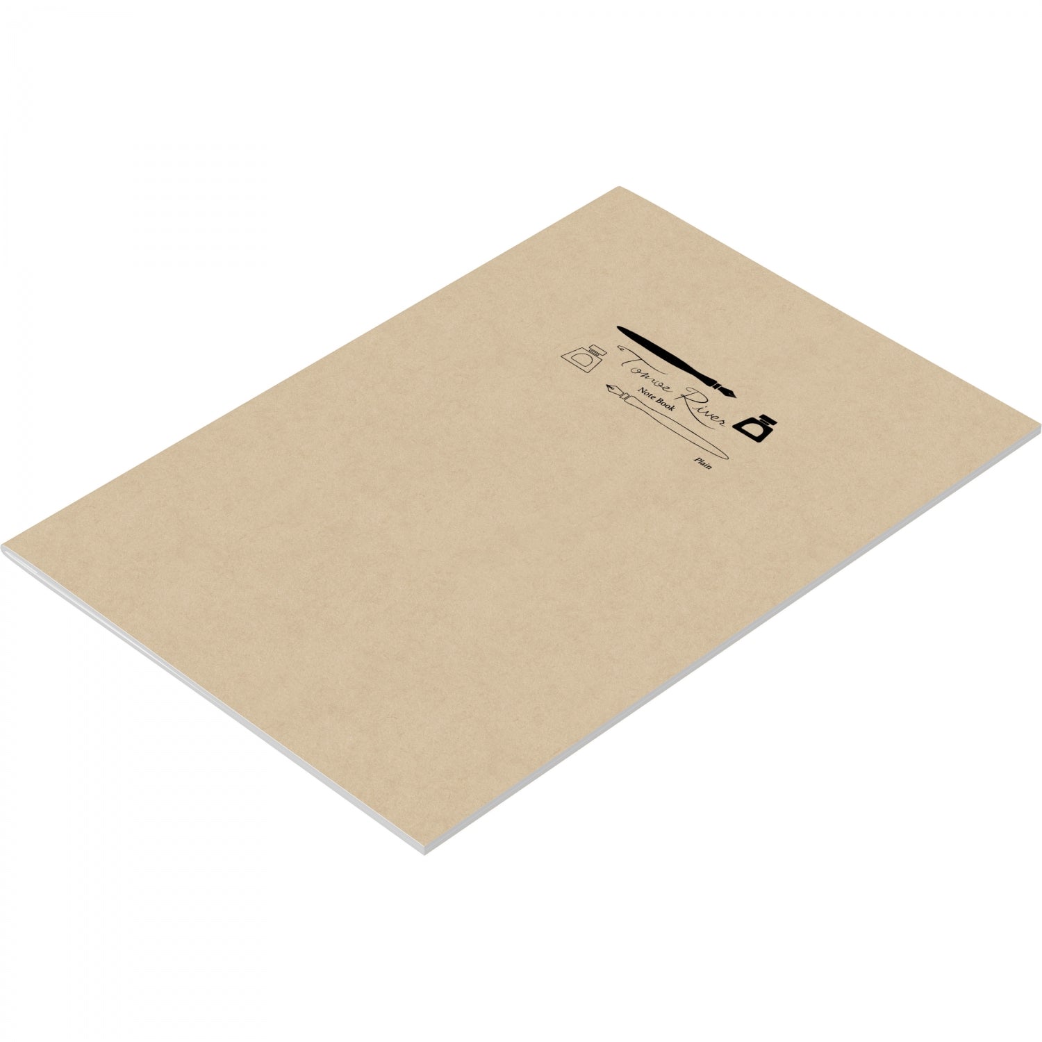 FP A5 Plain White Notebook