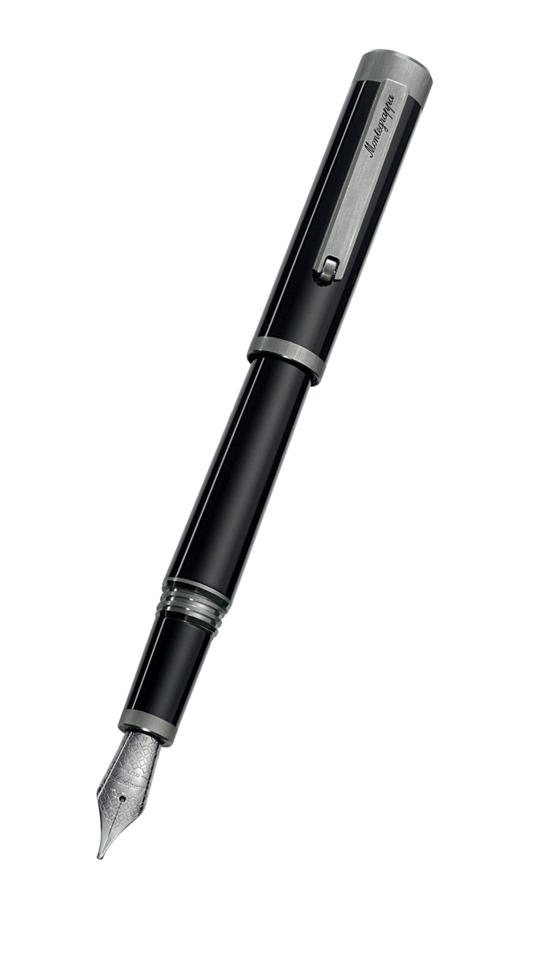 MONTEGRAPPA Zero Gun Metal Fountain Pen