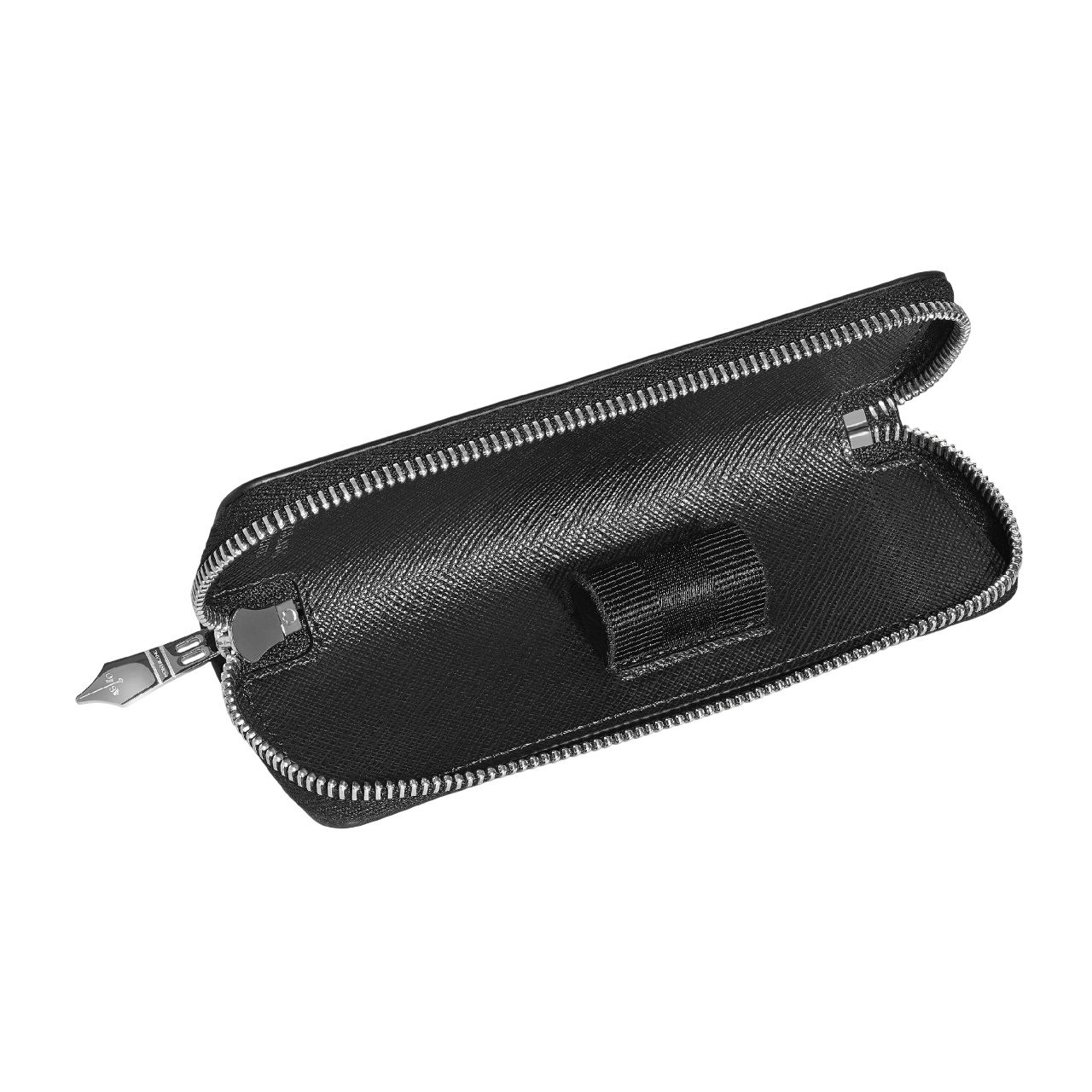 Sartorial 1 Pen Pouch Zip Tweed Blue