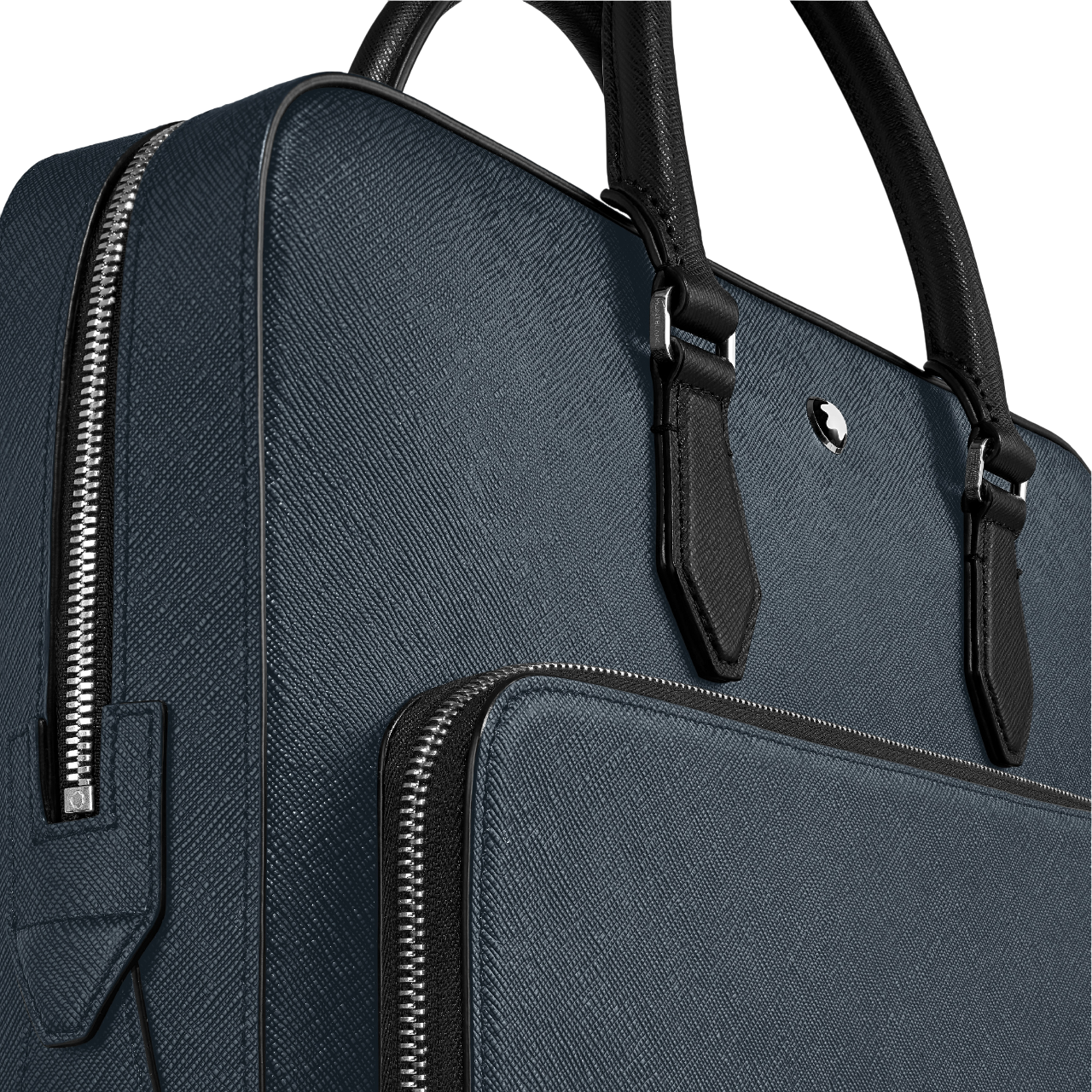 Sartorial Medium Document Case Tweed Blue