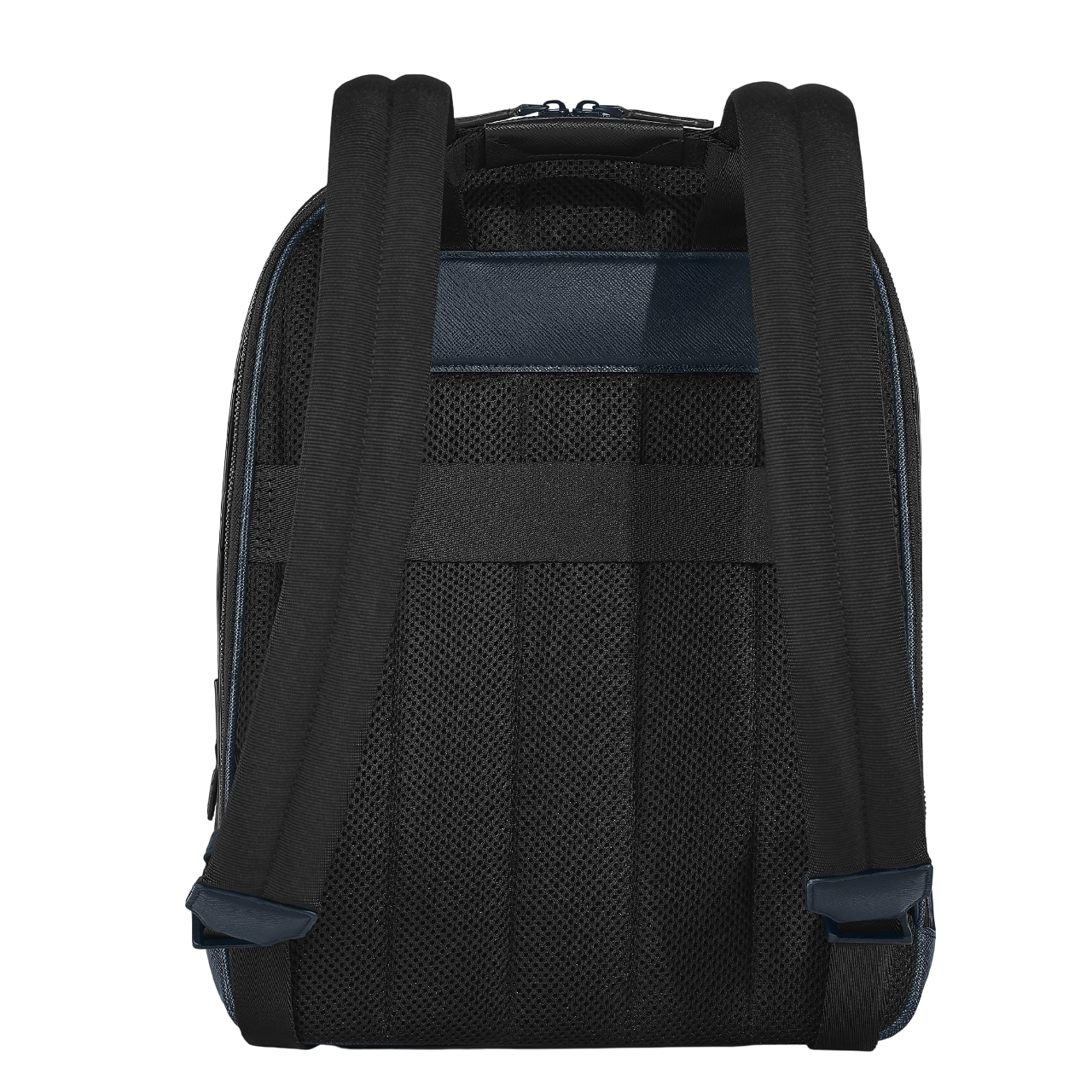 Sartorial Medium Tweed Blue Backpack 3 Compartments