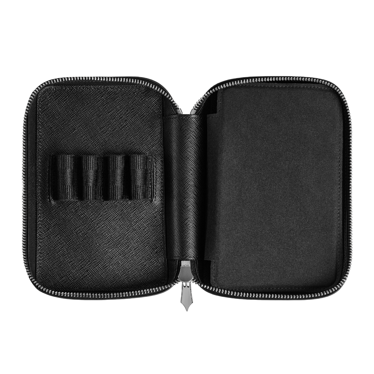 Sartorial 8-Pen Pouch Zip Black