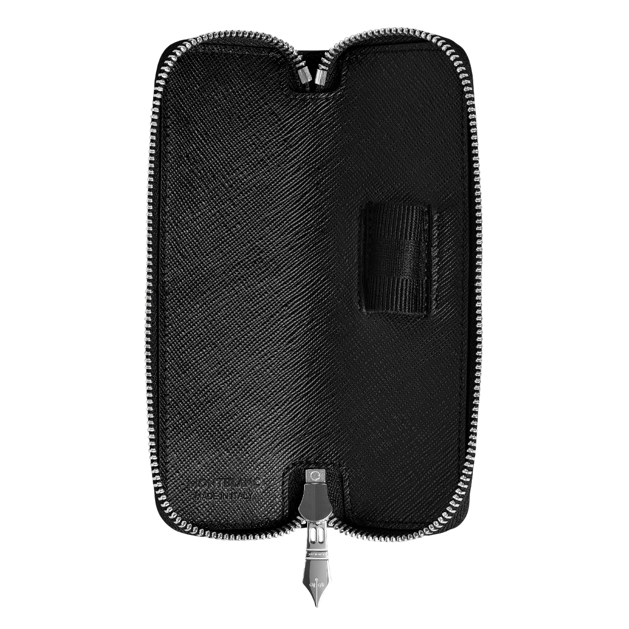 Sartorial 1-Pen Pouch Zip Black