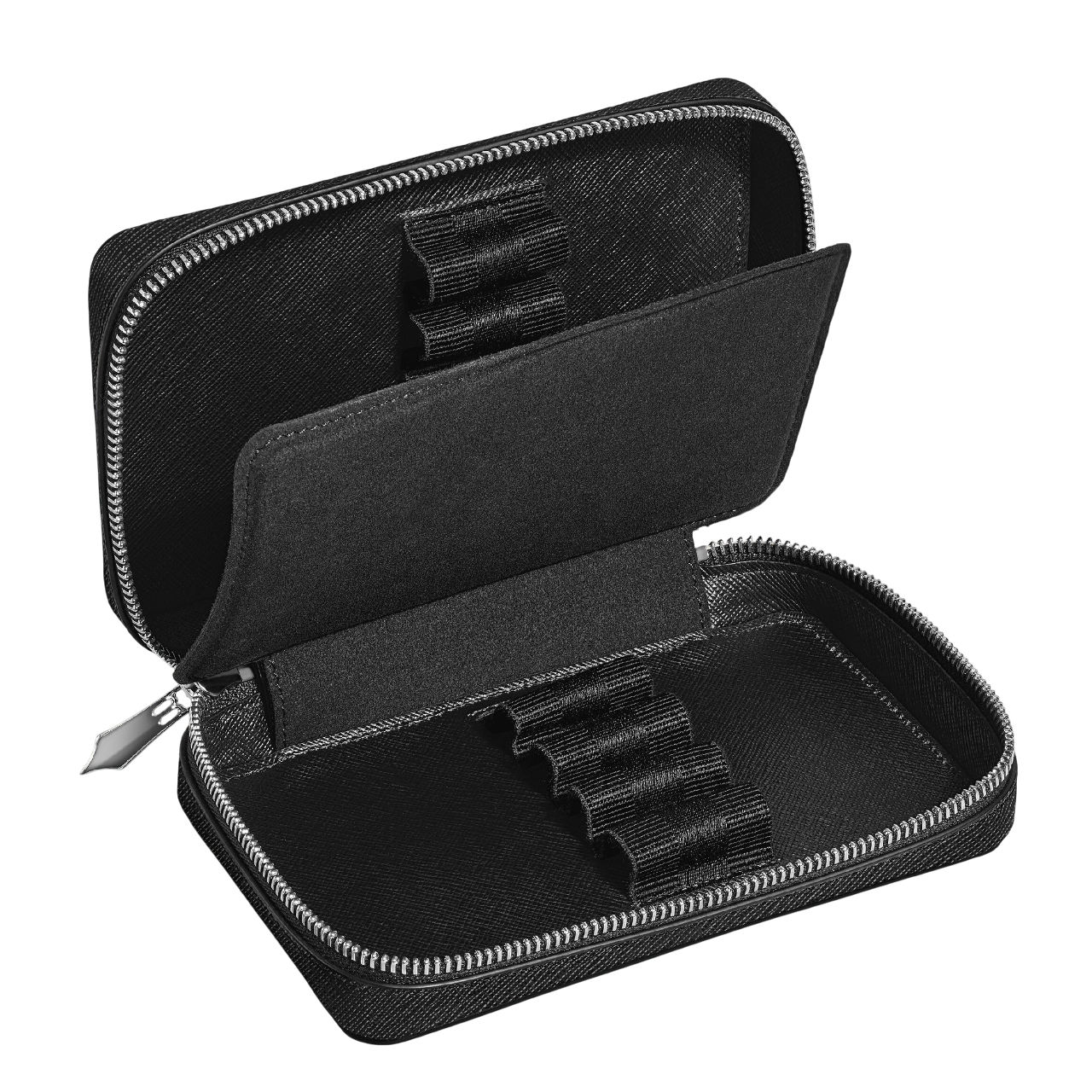 Sartorial 8-Pen Pouch Zip Black
