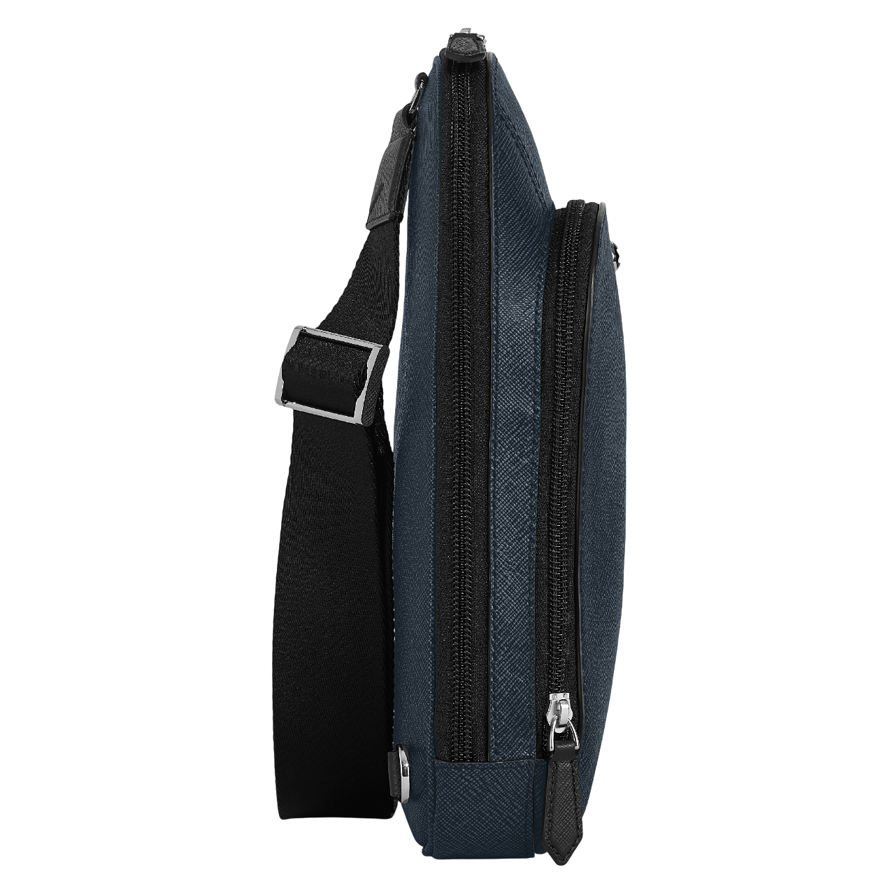 Sartorial Tweed Blue Sling Bag