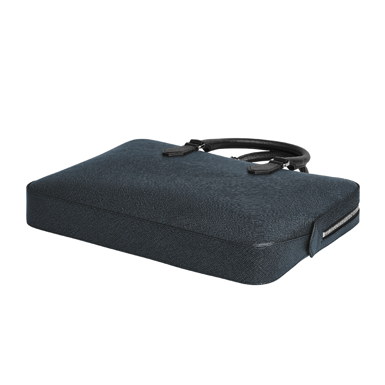 Sartorial Tweed Blue Thin Document Case