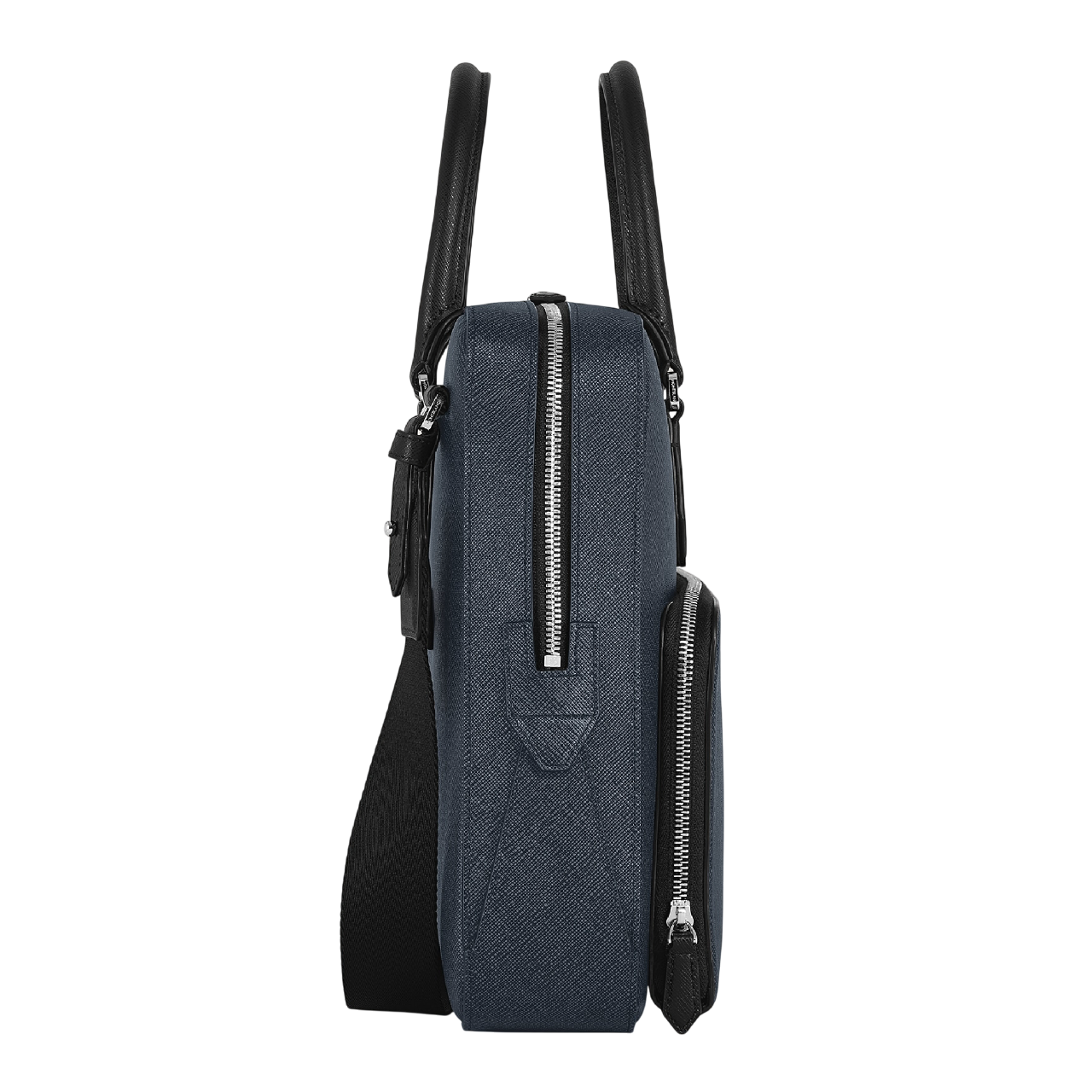 Sartorial Medium Document Case Tweed Blue