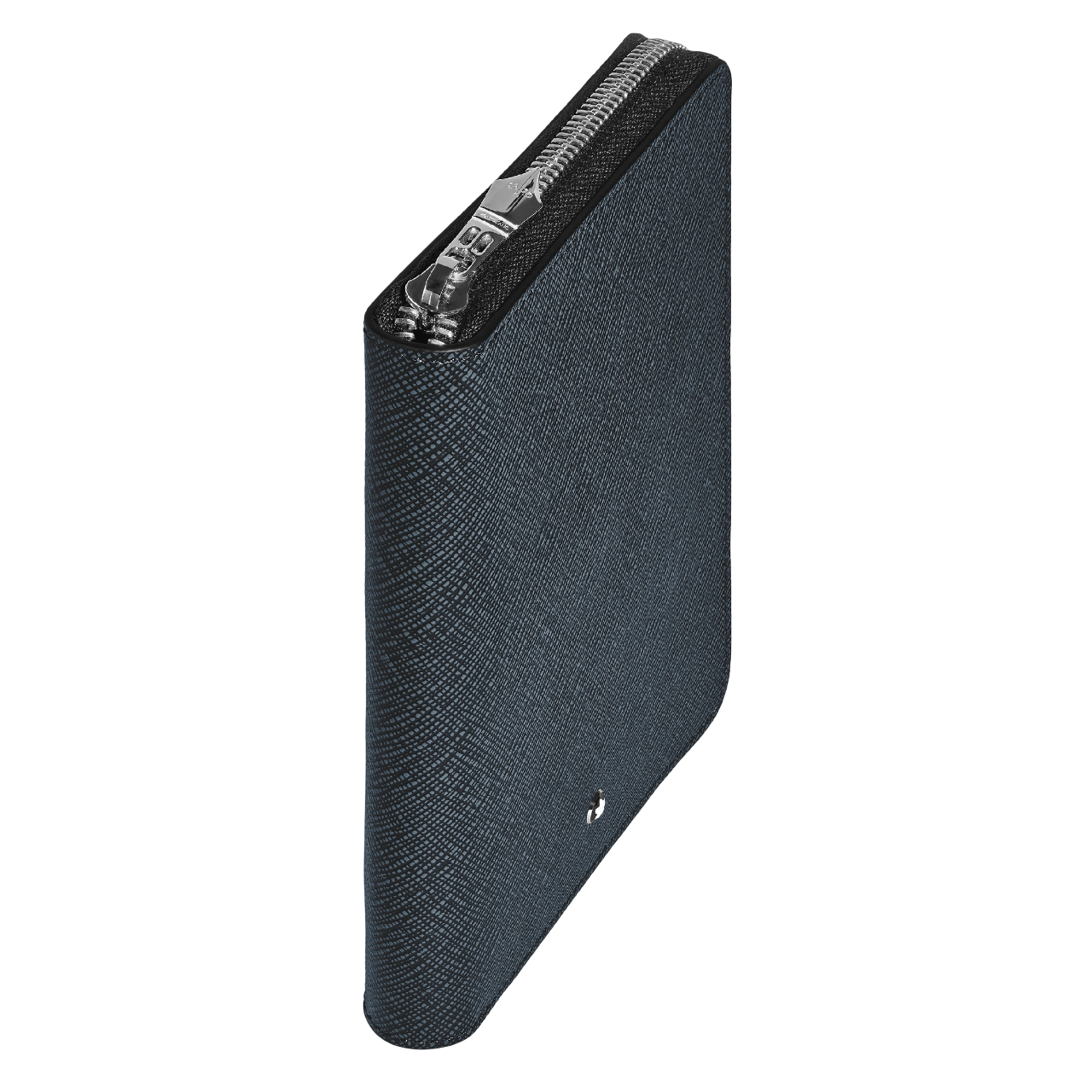 Sartorial 5 Pen Pouch Zip Tweed Blue