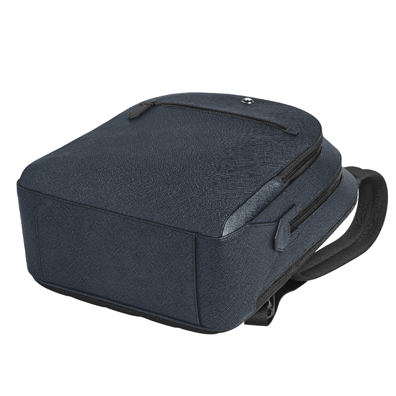 Sartorial Medium Tweed Blue Backpack 3 Compartments
