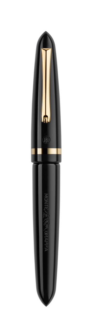 MONTEGRAPPA Venetia Black Fountain Pen